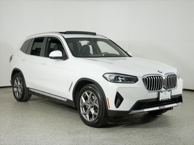 used 2022 BMW X3 car, priced at $34,500