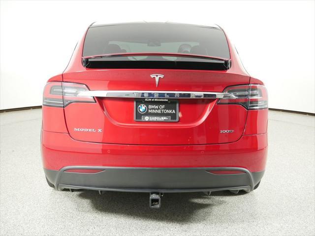 used 2018 Tesla Model X car, priced at $27,600