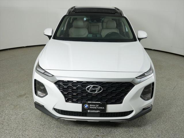 used 2019 Hyundai Santa Fe car, priced at $22,000