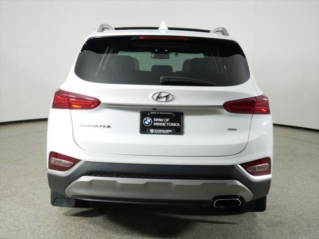 used 2019 Hyundai Santa Fe car, priced at $22,000