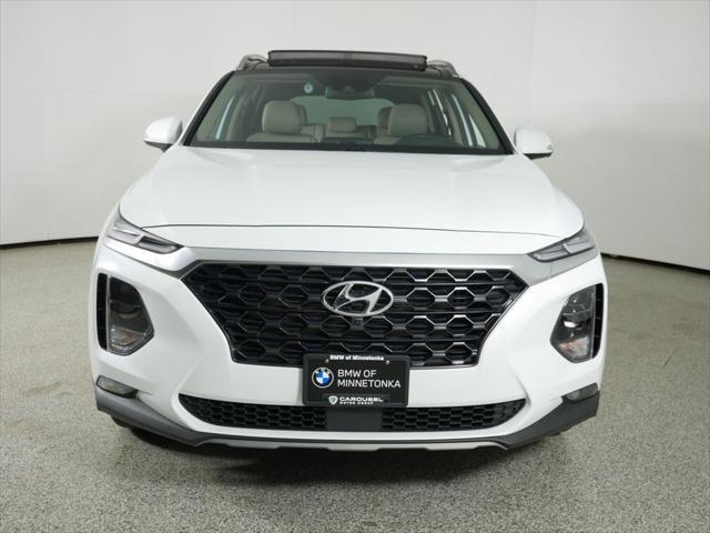 used 2019 Hyundai Santa Fe car, priced at $22,000