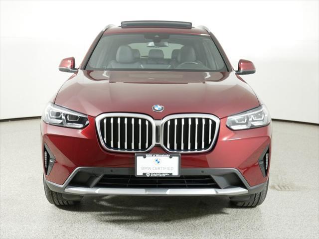 used 2022 BMW X3 car, priced at $35,000