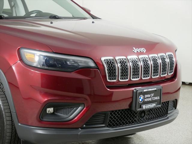 used 2021 Jeep Cherokee car, priced at $20,800