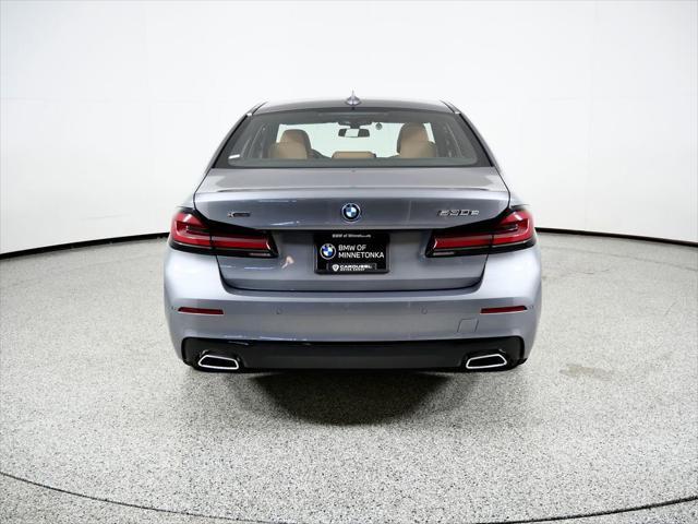 used 2023 BMW 530e car, priced at $48,070