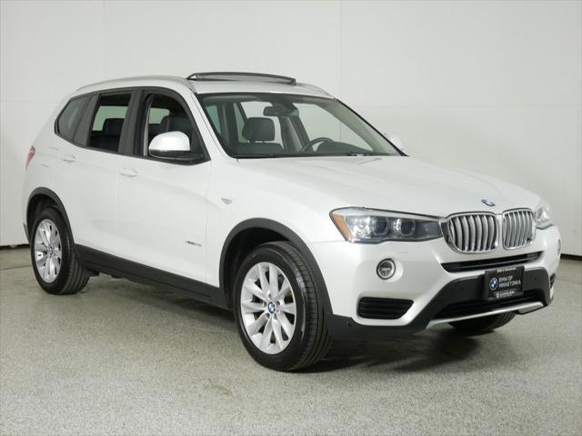 used 2017 BMW X3 car, priced at $17,400