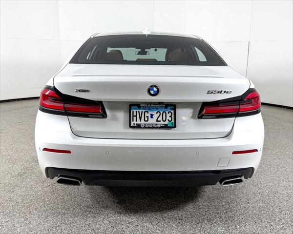 used 2021 BMW 530e car, priced at $40,000