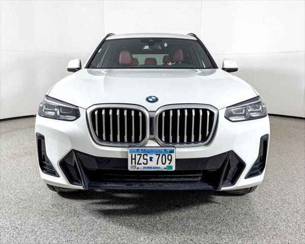 used 2022 BMW X3 car, priced at $39,600