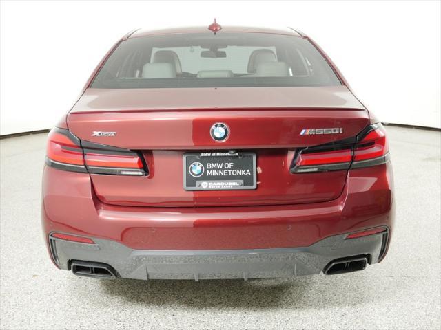 used 2021 BMW M550 car, priced at $56,800