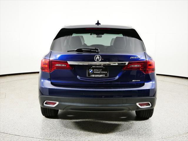 used 2016 Acura MDX car, priced at $17,000