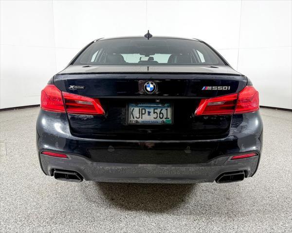 used 2018 BMW M550 car, priced at $40,000