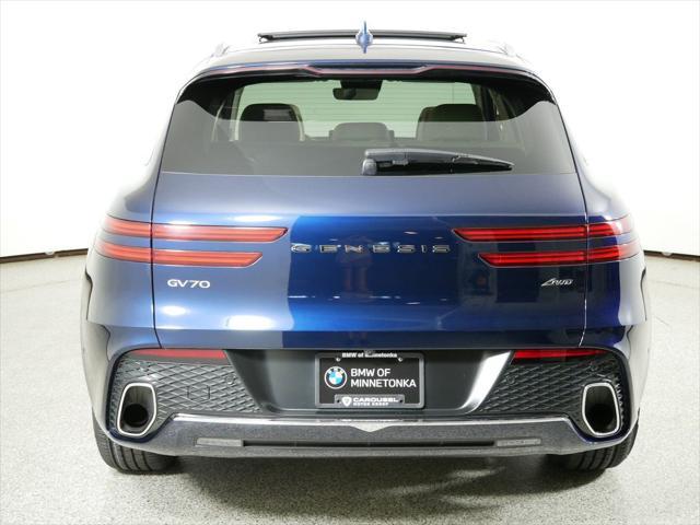 used 2023 Genesis GV70 car, priced at $38,600