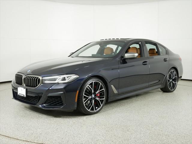 used 2022 BMW M550 car, priced at $53,600