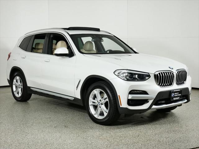 used 2021 BMW X3 car, priced at $27,600