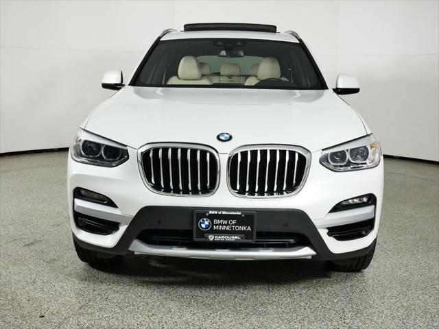 used 2021 BMW X3 car, priced at $27,600