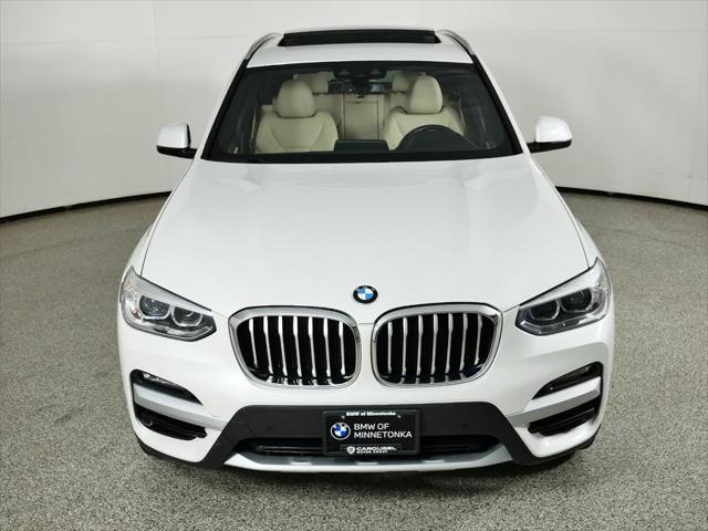 used 2021 BMW X3 car, priced at $27,600