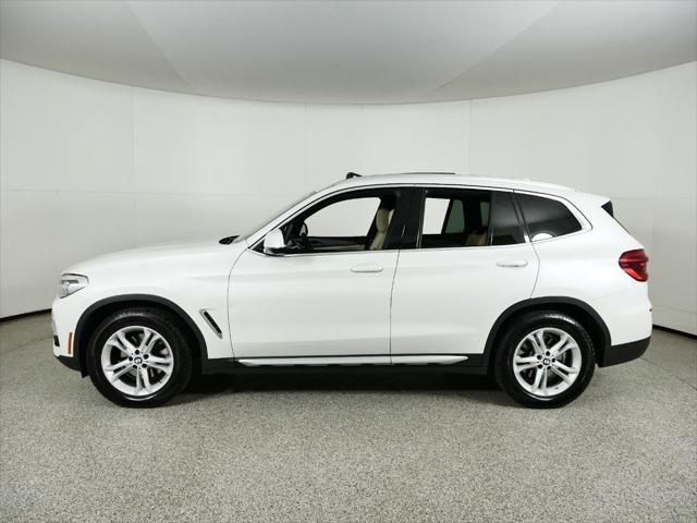 used 2021 BMW X3 car, priced at $27,600