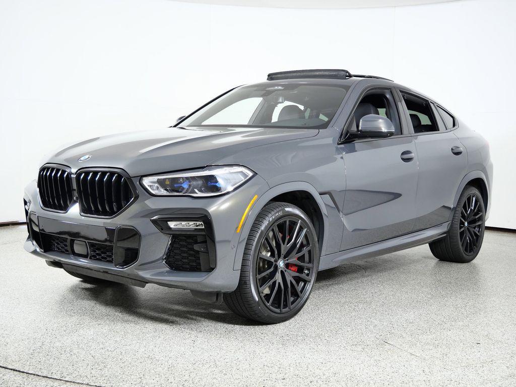 used 2021 BMW X6 car, priced at $52,000