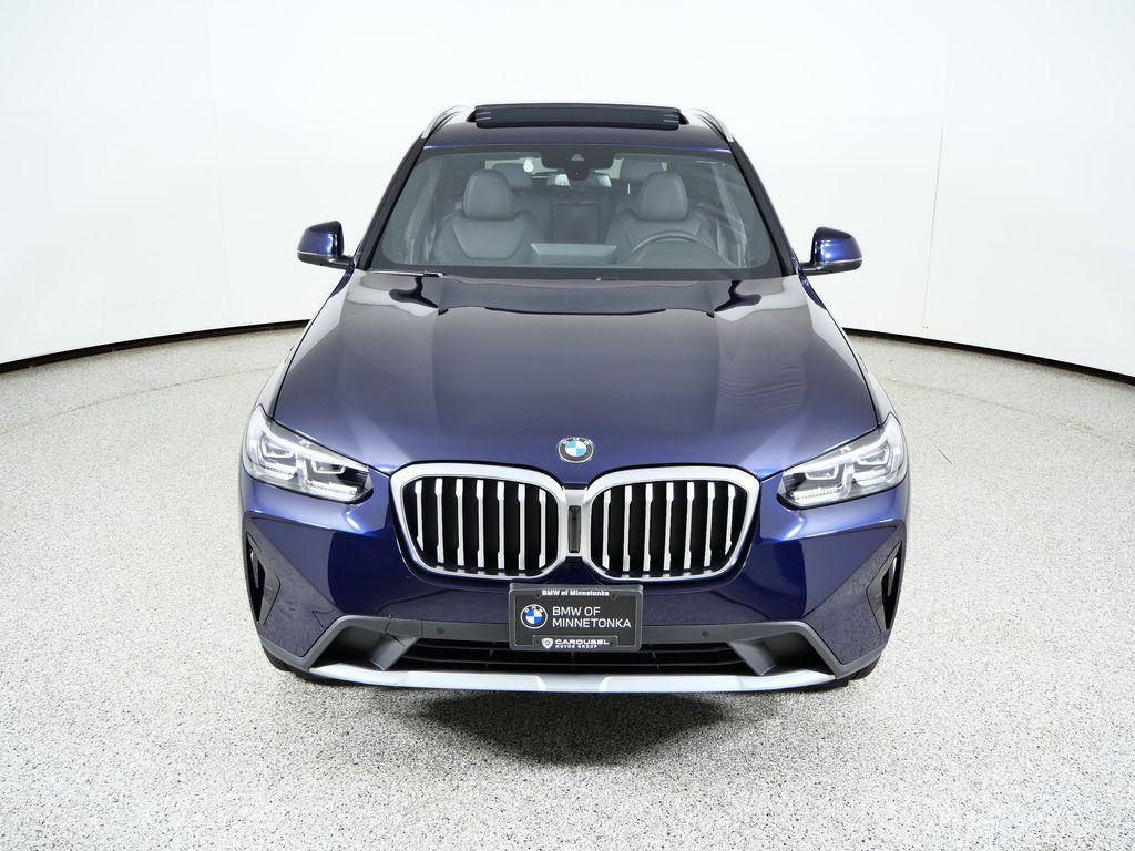 used 2022 BMW X3 car, priced at $38,600