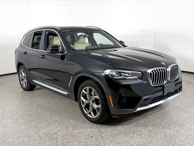 used 2022 BMW X3 car, priced at $38,600
