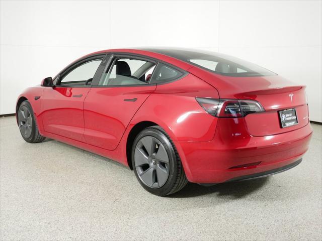 used 2021 Tesla Model 3 car, priced at $27,000