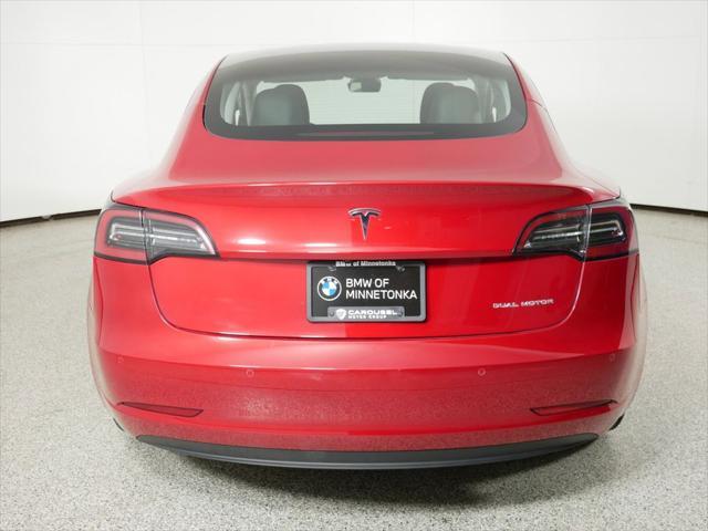 used 2021 Tesla Model 3 car, priced at $27,000