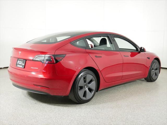 used 2021 Tesla Model 3 car, priced at $27,000