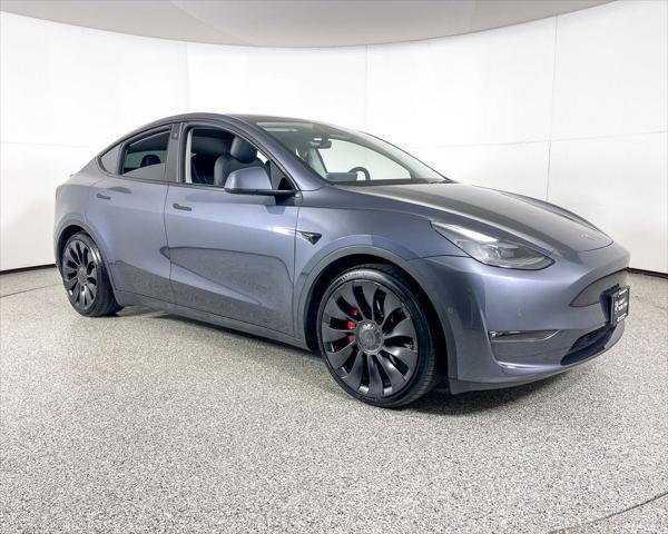 used 2022 Tesla Model Y car, priced at $35,600