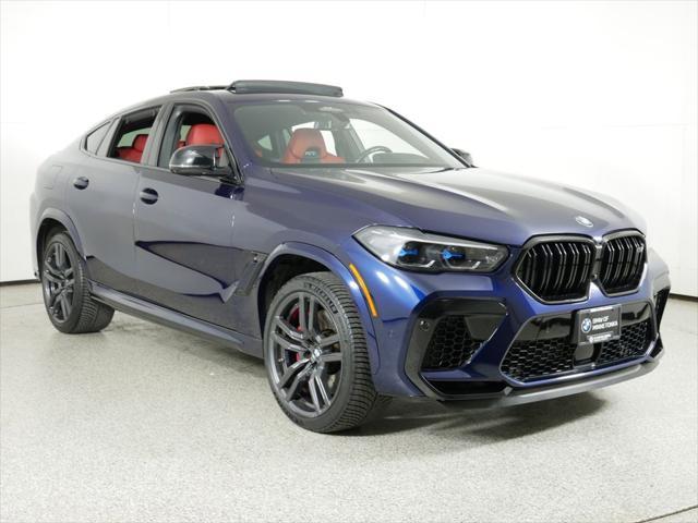 used 2022 BMW X6 M car, priced at $82,000