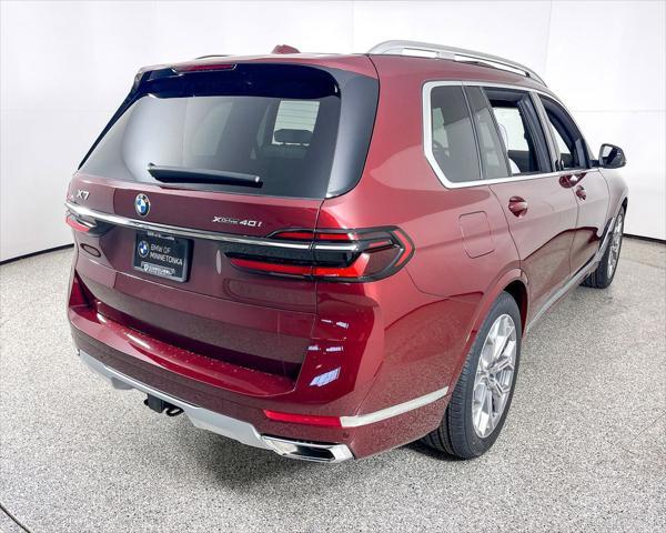 new 2025 BMW X7 car, priced at $95,735