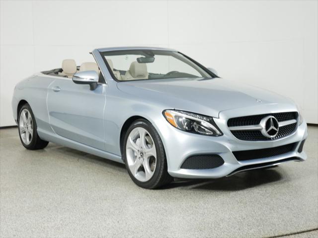 used 2017 Mercedes-Benz C-Class car, priced at $26,000