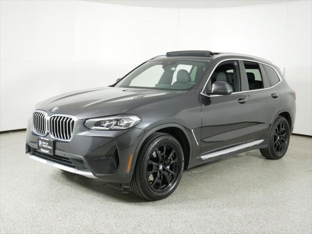 used 2022 BMW X3 car, priced at $37,600