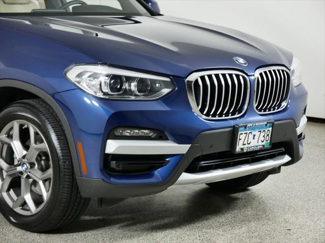 used 2021 BMW X3 car, priced at $31,600