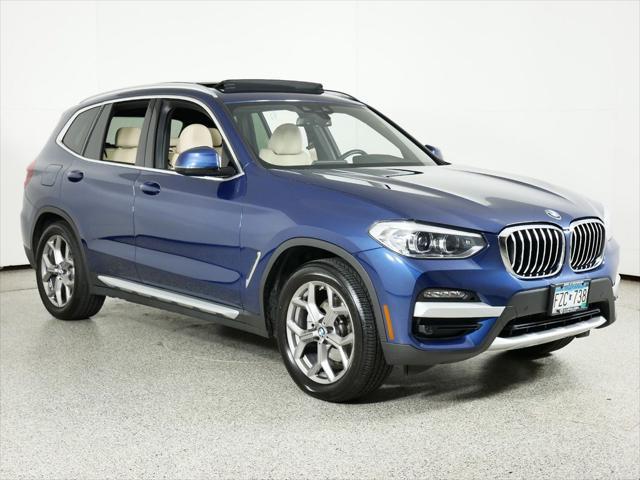 used 2021 BMW X3 car, priced at $31,600