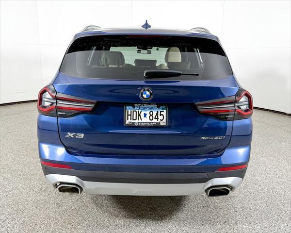 used 2022 BMW X3 car, priced at $40,000