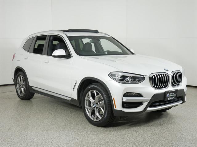 used 2021 BMW X3 car, priced at $32,000