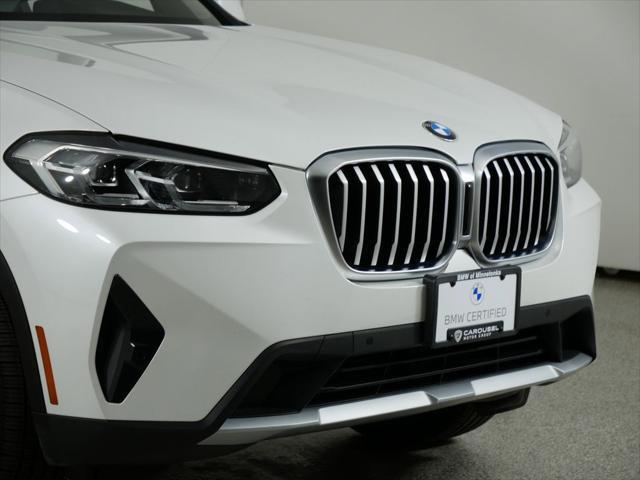 used 2022 BMW X3 car, priced at $34,600