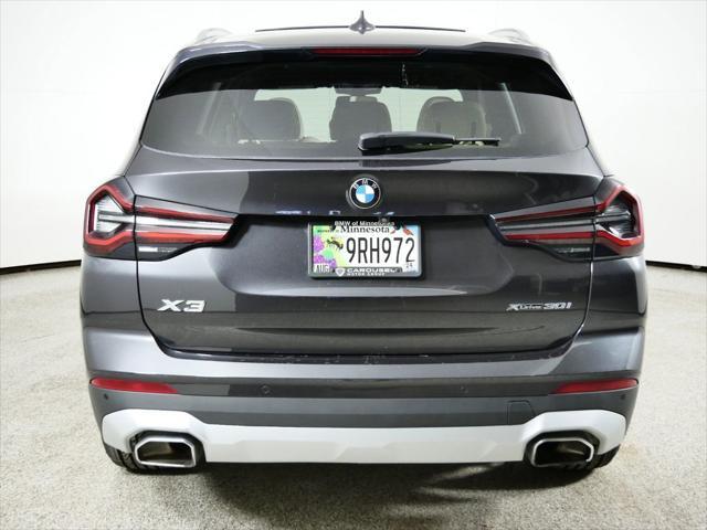 used 2022 BMW X3 car, priced at $34,500