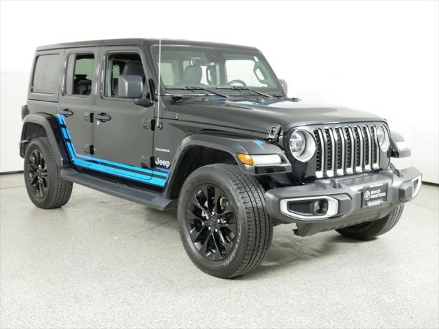 used 2021 Jeep Wrangler Unlimited 4xe car, priced at $31,000