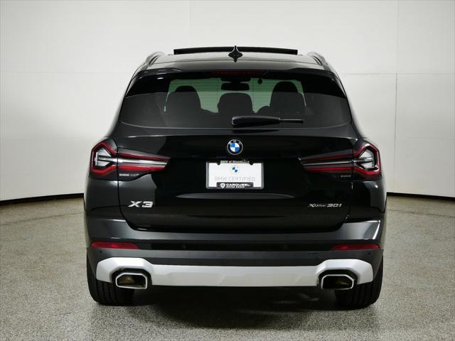 used 2022 BMW X3 car, priced at $37,000
