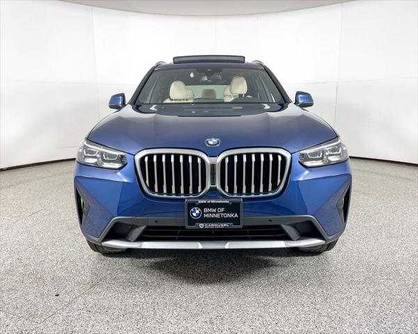 used 2022 BMW X3 car, priced at $32,800