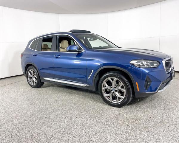 used 2022 BMW X3 car, priced at $32,800