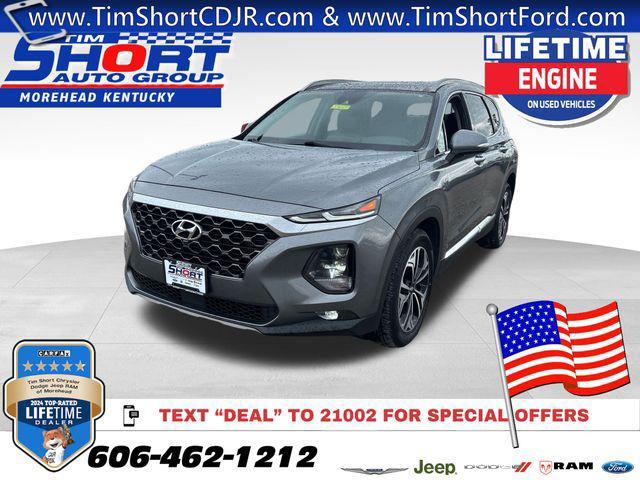 used 2019 Hyundai Santa Fe car, priced at $19,936