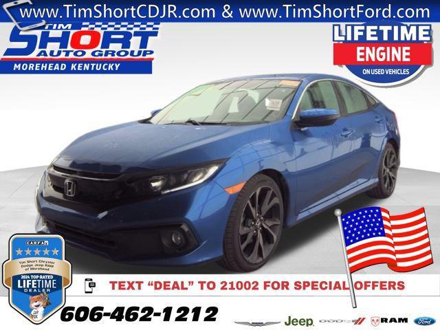 used 2020 Honda Civic car, priced at $20,738