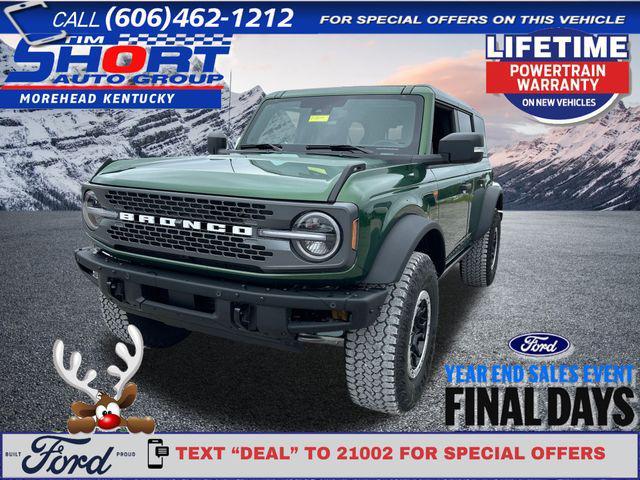 new 2025 Ford Bronco car, priced at $62,410