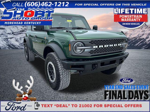 new 2025 Ford Bronco car, priced at $62,410