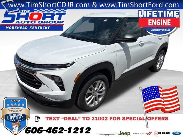 used 2024 Chevrolet TrailBlazer car, priced at $22,300