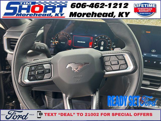new 2025 Ford Mustang car, priced at $52,229