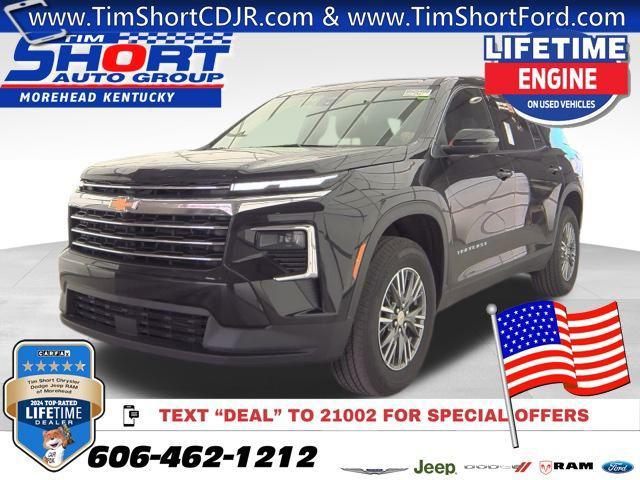 used 2024 Chevrolet Traverse car, priced at $40,878