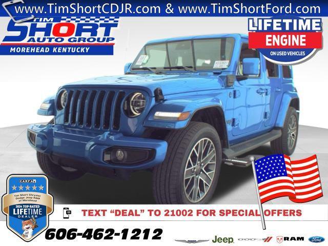 used 2022 Jeep Wrangler Unlimited 4xe car, priced at $36,985