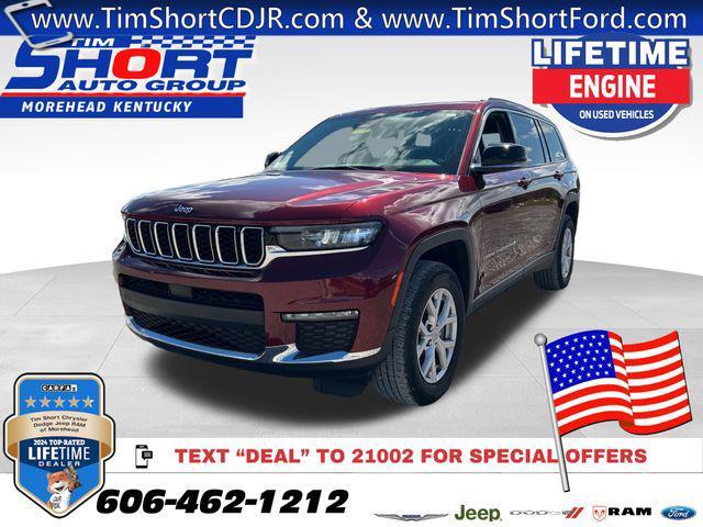 used 2021 Jeep Grand Cherokee L car, priced at $30,000